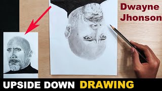 Ideas 4 fun challenge | Dwayne jhonson (The rock) drawing | Ideas4fun