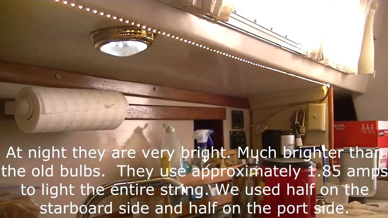 LED Light Project for Sailboat - YouTube