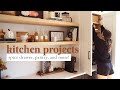 Kitchen Projects &amp; Organization | Spice drawer, pantry, and more!