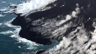 Hawaii volcano: USGS update & helicopter footage June 8, 2018