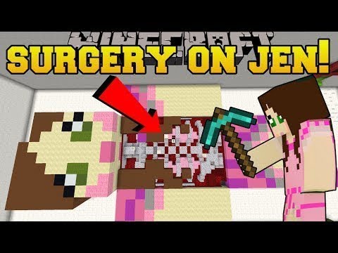 New Pat And Jen Popularmmos Minecraft Surgery On Gamingwithjen