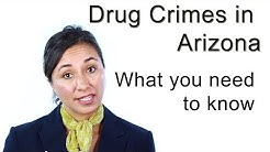 Drug Crimes in AZ explained by Criminal Defense Lawyer Cindy Castillo