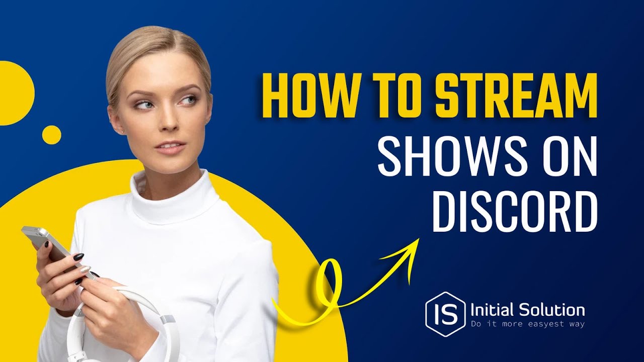 How to stream shows on discord 2024 | Initial Solution - YouTube