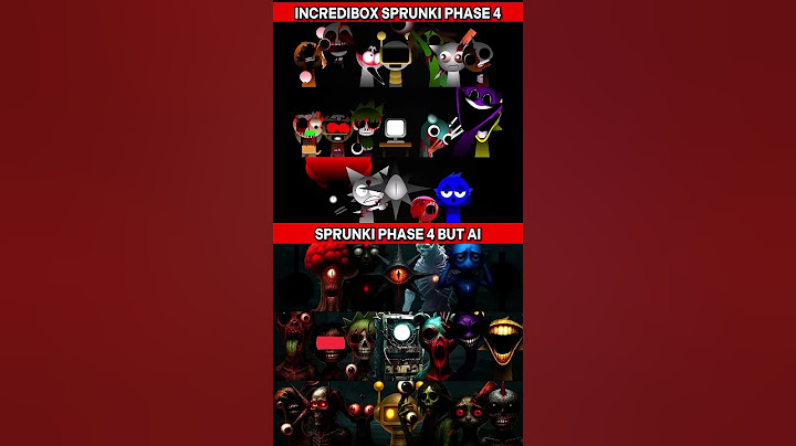 Incredibox Sprunki Phase 4 But AI Vs Sprunki Phase 4🔥🎶MIX VERSION