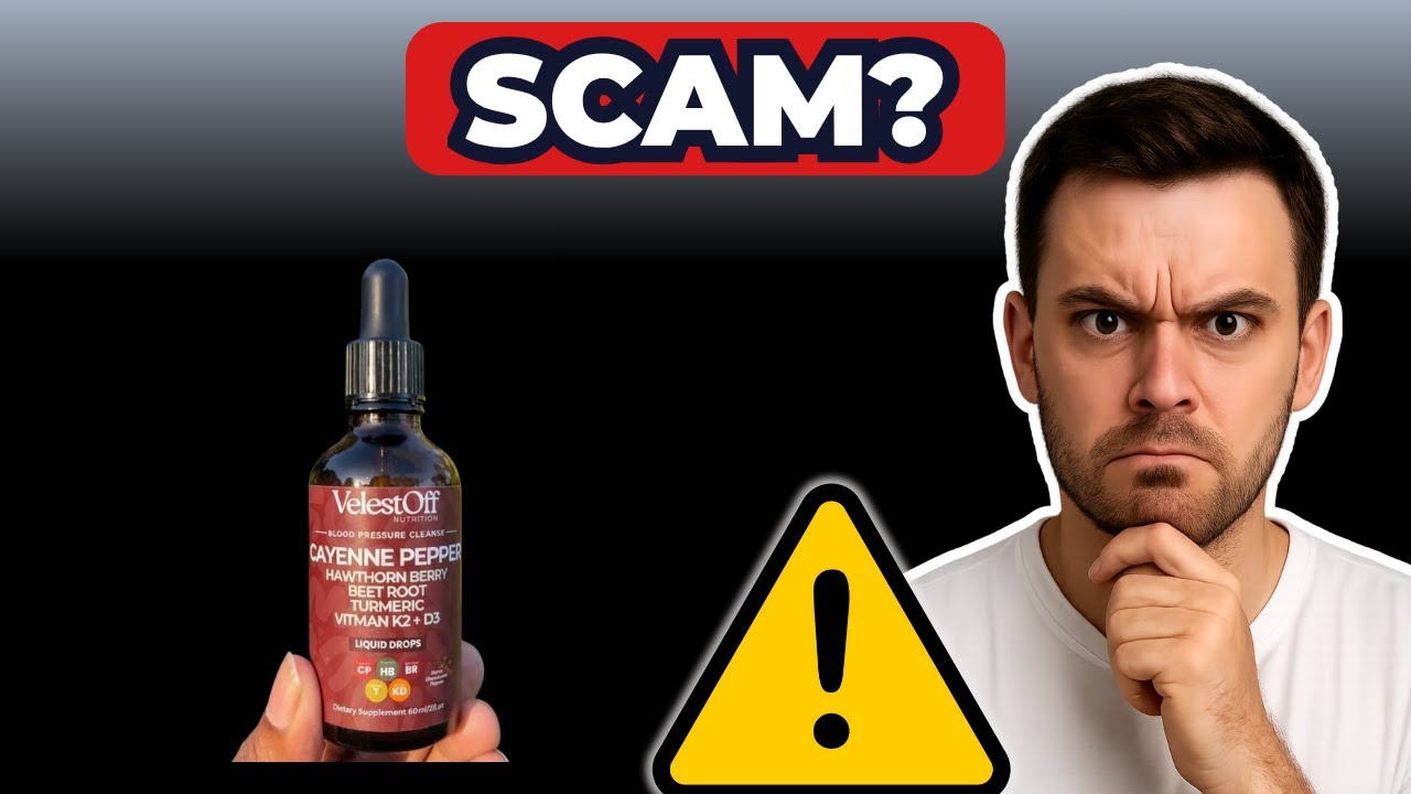 VelestOff Cayenne Pepper Drops Review 2025 – Scam or Legit?