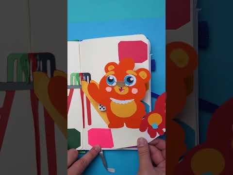 Once Upon A BOBA! 📖 CoComelon Paper Cutout Craft & DIY Party #kids #shorts