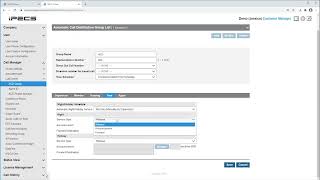 How to create an ACD group on the iPECS Cloud Portal