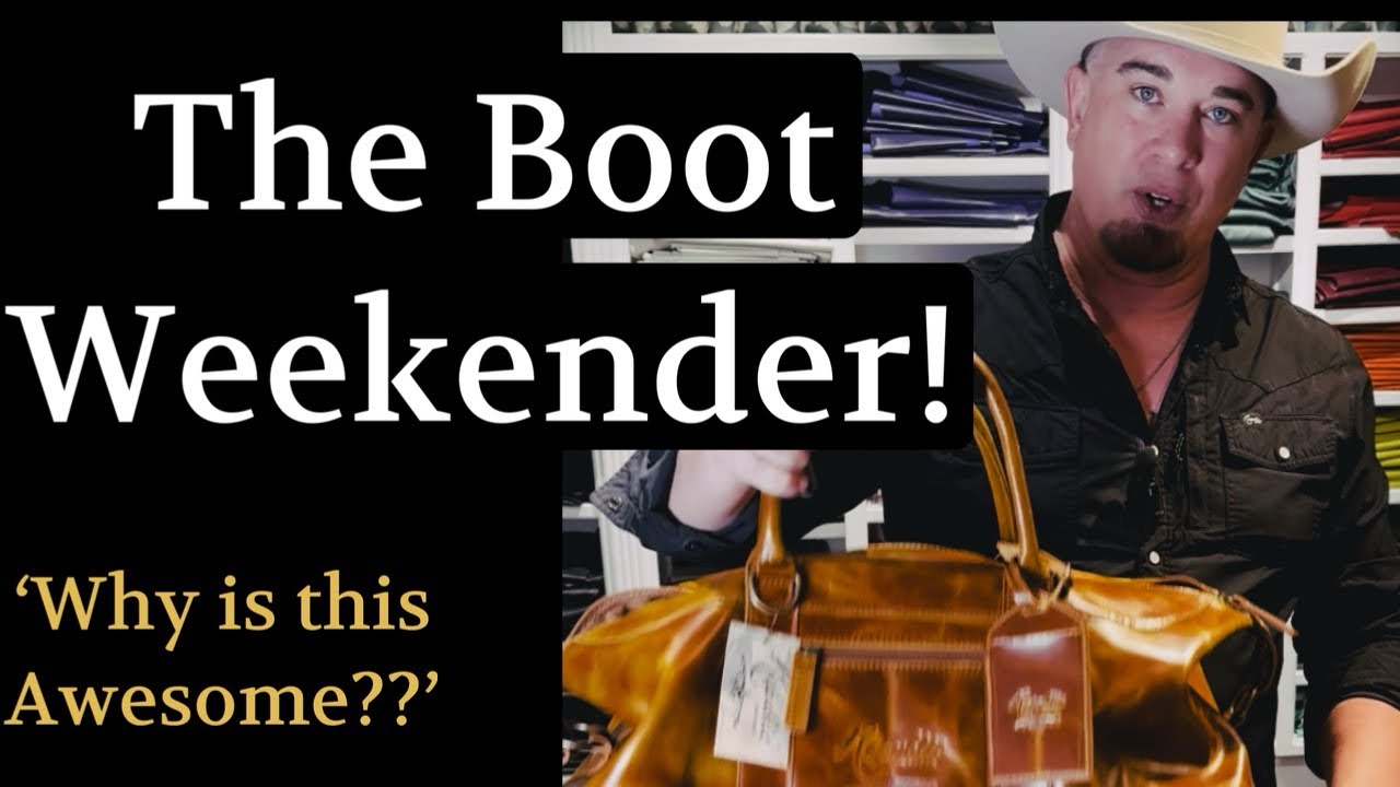 The Boot Weekender Bag