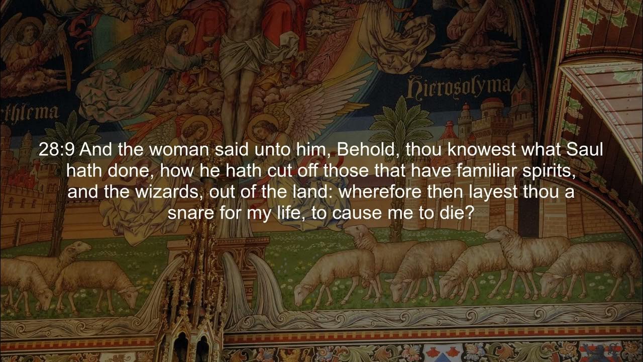 King James Bible Old Testament 1 Samuel Chapter 28 YouTube king-james-bible-old-testament-1-samuel-chapter-28-youtube