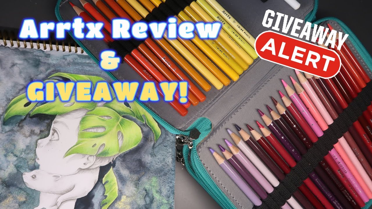 Arrtx Pencils Review & GIVEAWAY! 