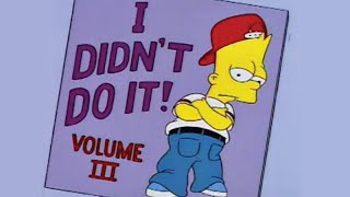 Bart Didn't Do It