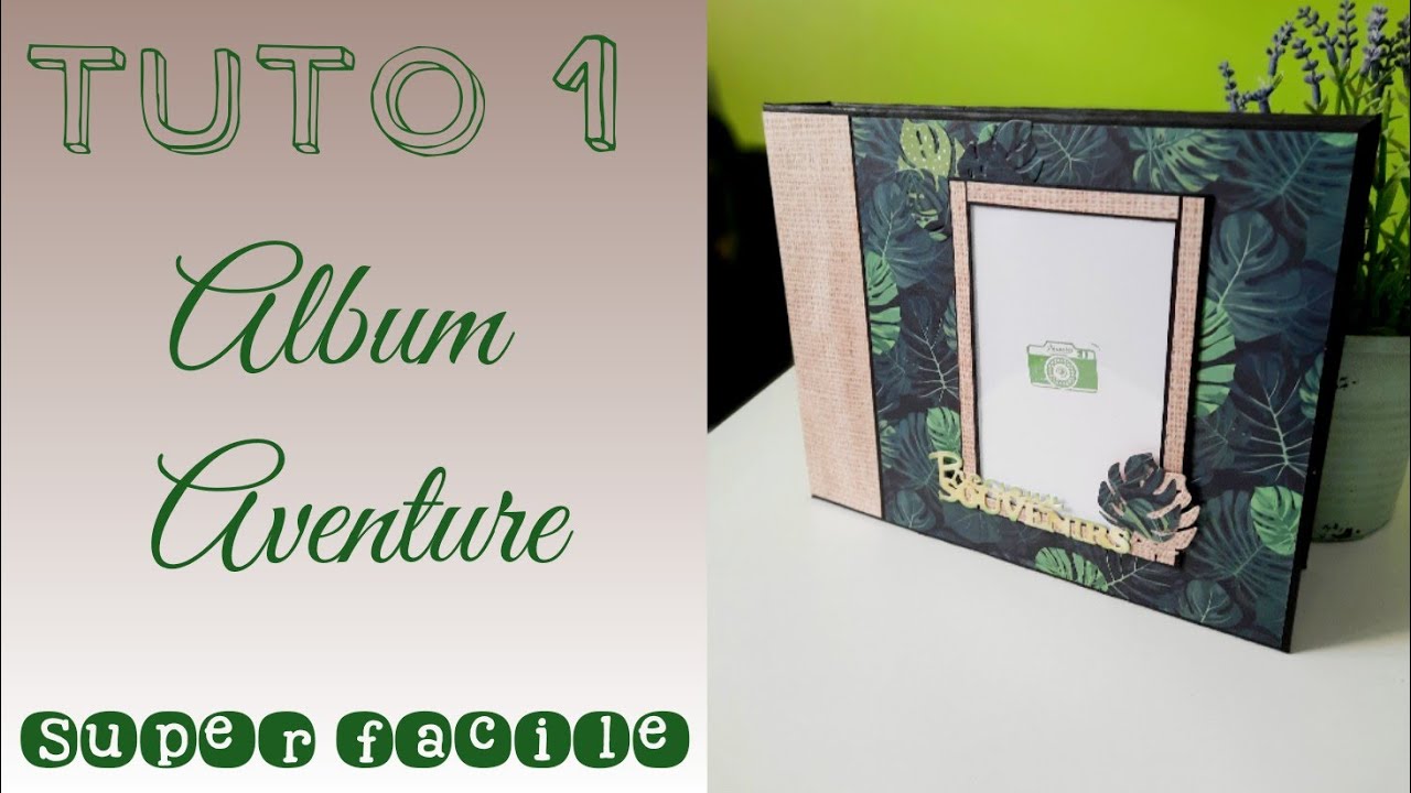 TUTO COMPLET ALBUM POUR PHOTOS 10*15 PORTRAIT | 50 photos | Album facile | Chat Scrap |
