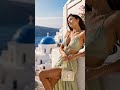 Luxury Summer Fashion - Santorini
