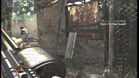 MW3 New Infected Game Mode Gameplay (Online)