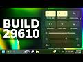 New Windows 11 vNext Build 29610 – New Features for the Next Version of Windows 11 (Experimental)