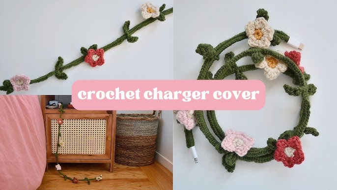 crocheted cord covers – not your average crochet