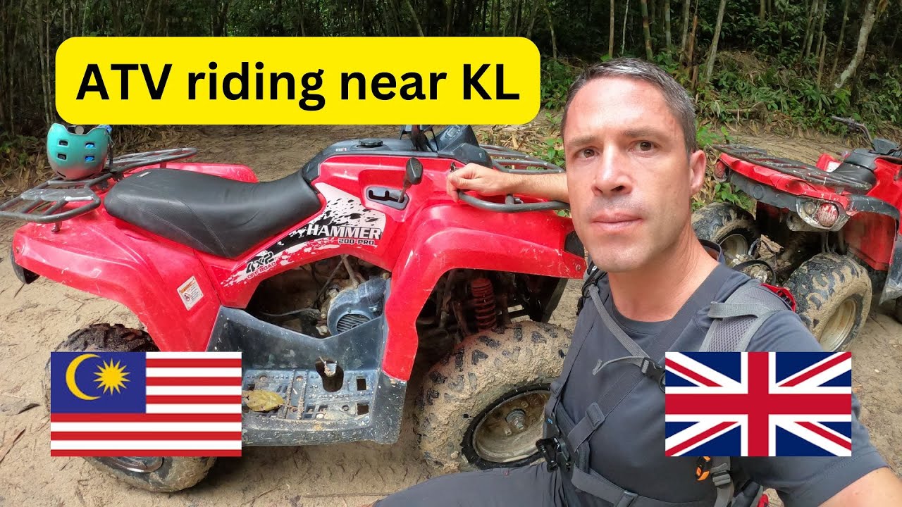 ATV Adventure Park Kuala Lumpur: Full experience with waterfall stop || Off road ATV venue, Selangor