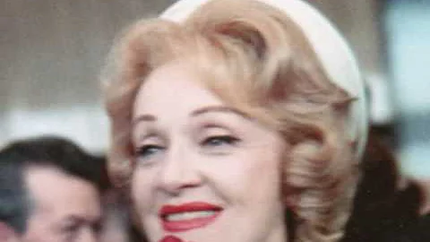 Marlene Dietrich  "Cherche la rose" 1962.