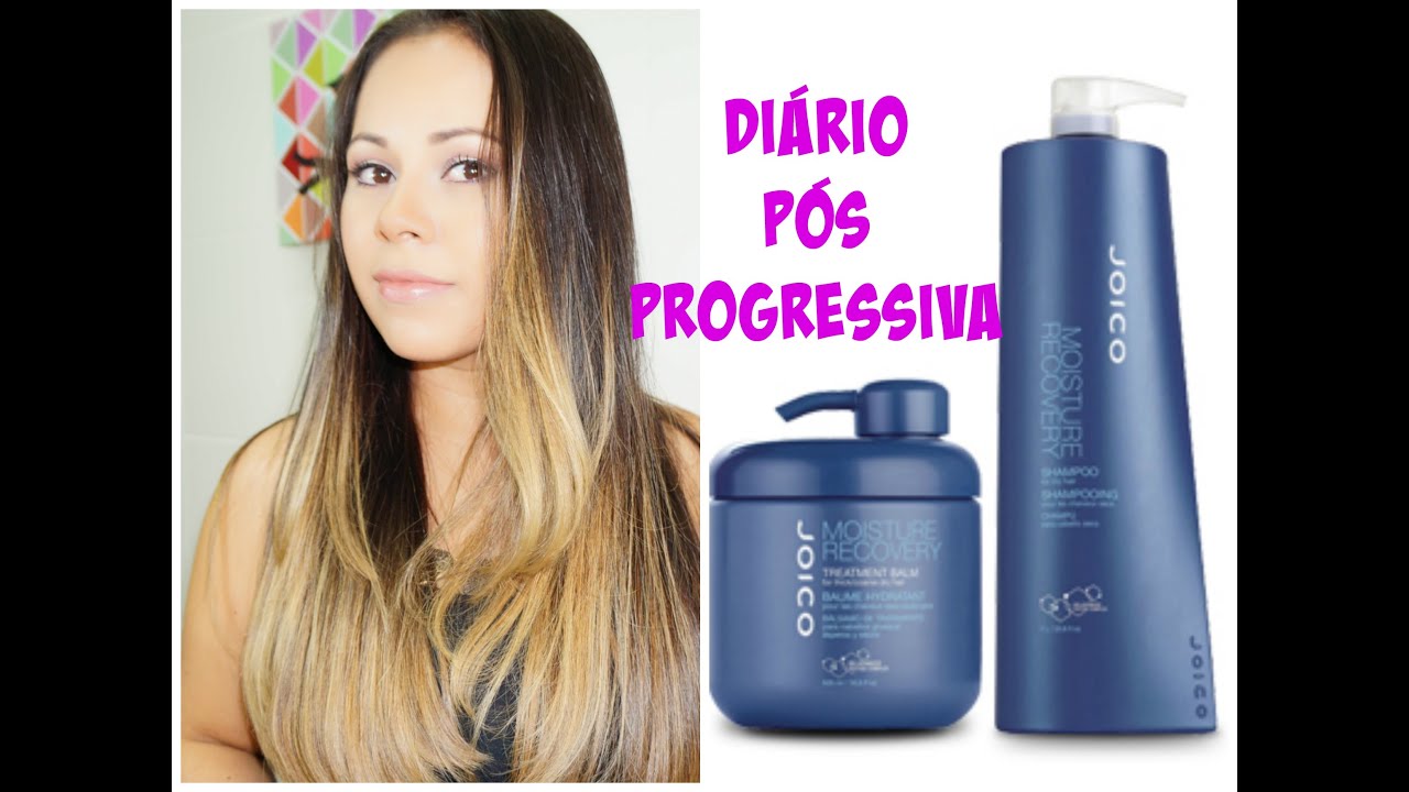JOICO MOISTURE RECOVERY (DIÁRIO DE PÓS PROGRESSIVA) YouTube