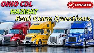 Ohio HAZMAT CDL Practice Test 2026 - Real Exam Questions