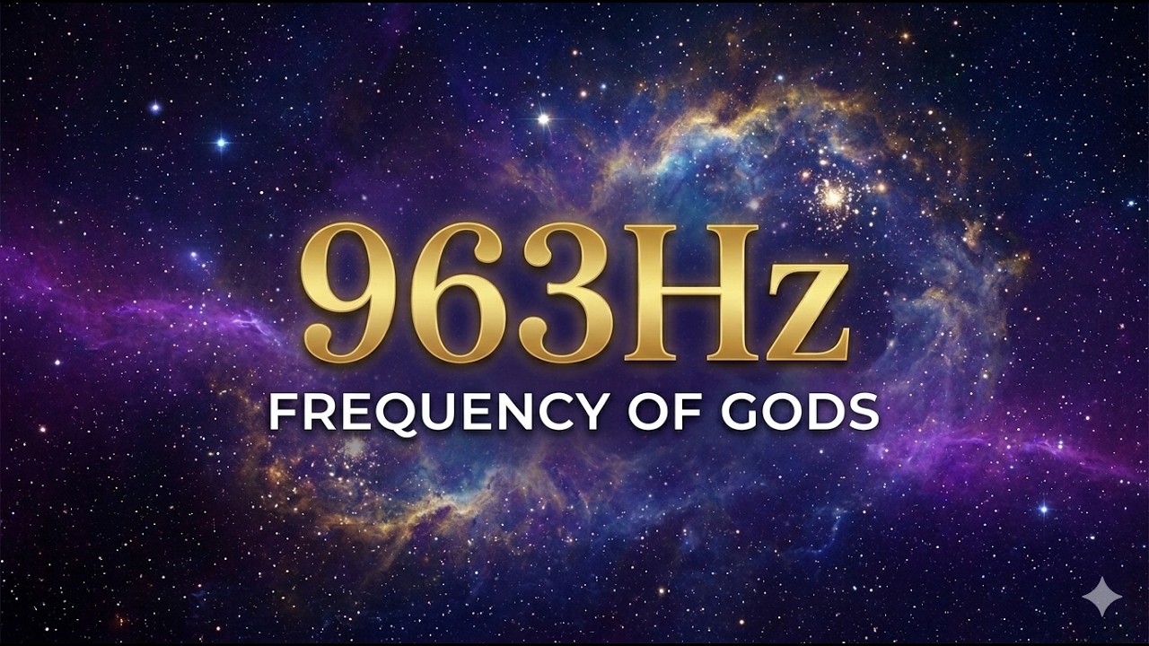 963Hz Frequency of Gods | Divine Activation & Pineal Gland Awakening ...