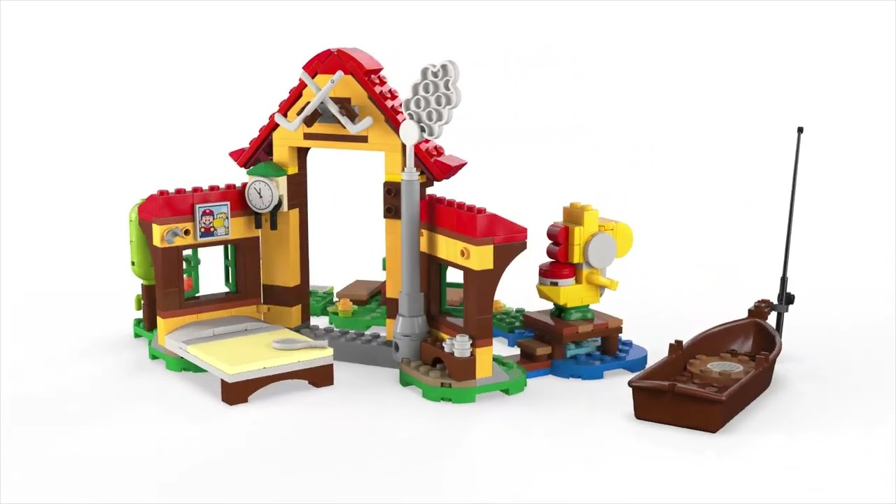 LEGO - Super Mario - Conjunto de expansão Super Mario com figura de Yoshi  amarelo para construir e combinar (Vários modelos) 71422, LEGO OUTRAS  LINHAS