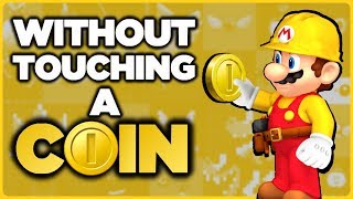 Is it possible to beat Super Mario Maker without touching a single coin?