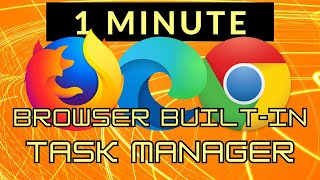 Browser Built-in Task Manager: Google Chrome has it, Microsoft Edge has it and Firefox has it too screenshot 1