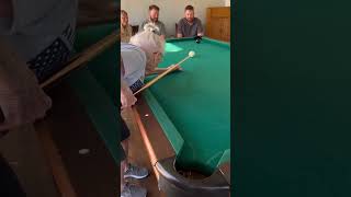 Never Underestimate Grandma at Pool 🎱 😂