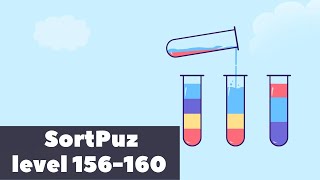 SortPuz level 156, 157, 158, 159, 160 | WalkThrough | Gameplay