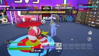 Playin 3v3 with random people