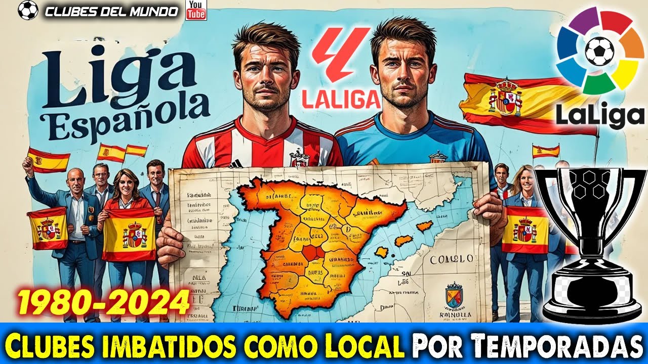 Clubes imbatidos como local durante una Temporada en Historia de la LIGA ESPAÑOLA -Parte2- 1980-2024