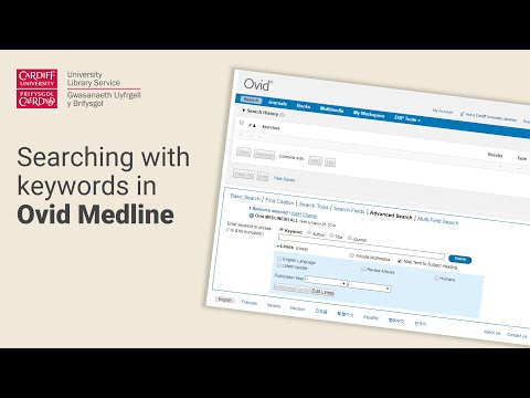 Searching with Keywords in Ovid Medline