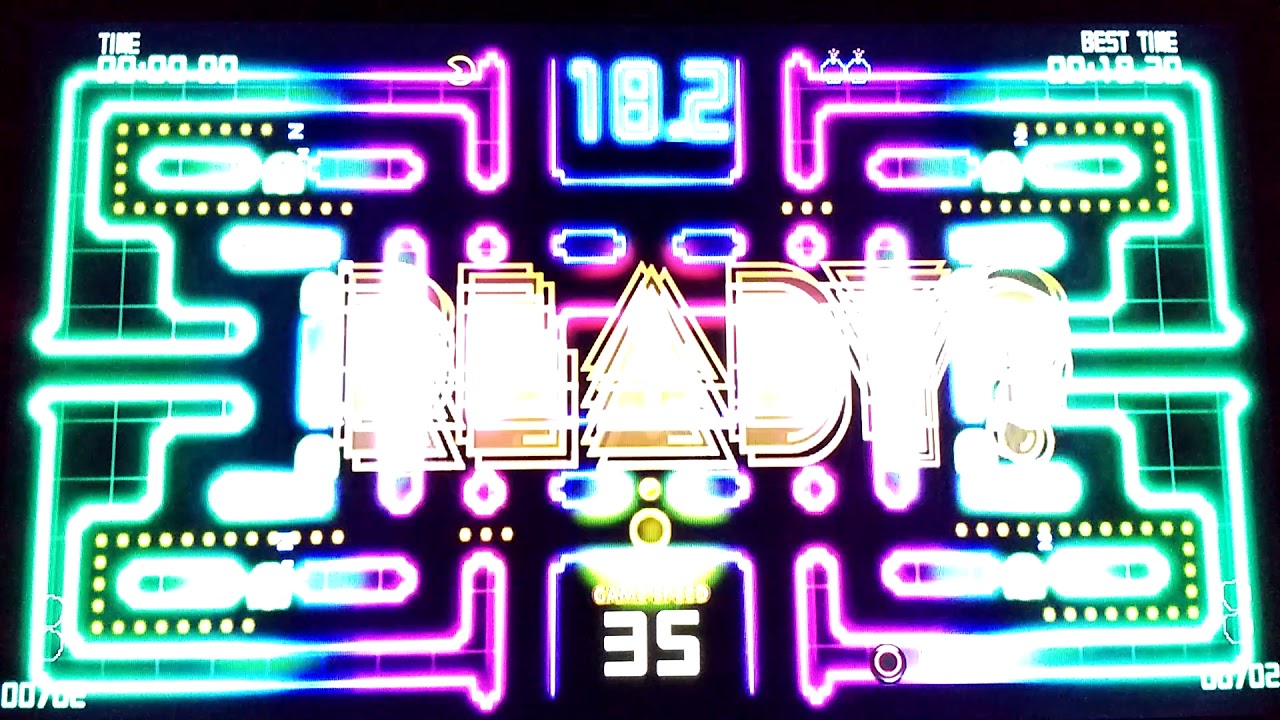 Pac-Man CE DX+ - Championship II Time Trial (Short 4) 18.18