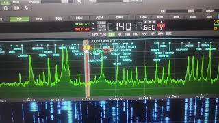 SunSDR2DX with SDC SKM server and SWISSLOG, remote operation during the YOHFDX CONTEST
