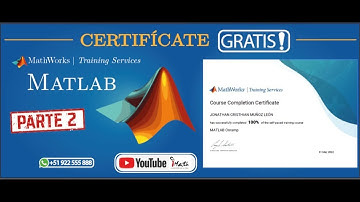 MATLAB  Básico - Parte Final - Curso Gratis con Certificado Mathworks ORIGINAL 2022
