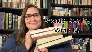 October 2023 Weekly Reading Wrap Up Part 2