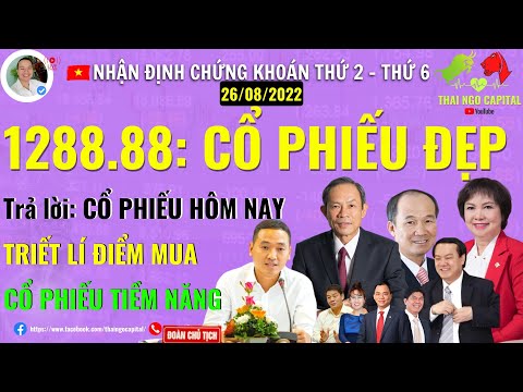 Video Chứng khoán hôm nay | Nhận định thị trường: Vnindex... - youtube