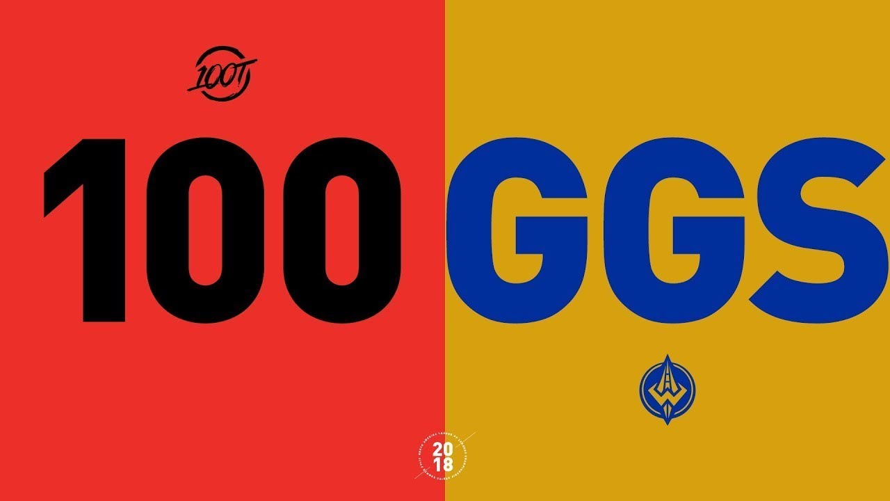 100 vs. GGS - NA LCS Week 7 Match Highlights (Summer 2018)