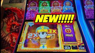 🚨🚨 Got a *FULL SCREEN* on the NEW Fo Mo Mummy! @DelawareParkCasino