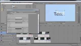 Sony Vegas 12 - How to add text to your videos