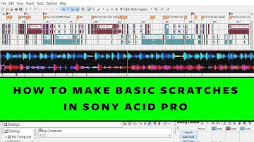 HOW TO MAKE SCRATCHES ON SONY ACID PRO 6/7 WHEN MAKING A MIXTAPE
