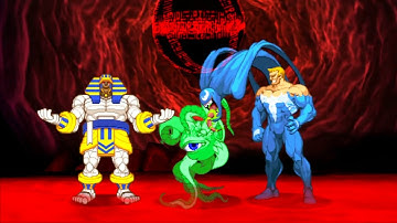 Marvel VS Capcom 2 - Anakaris/Shuma-Gorath/Venom - Expert Difficulty Playthrough