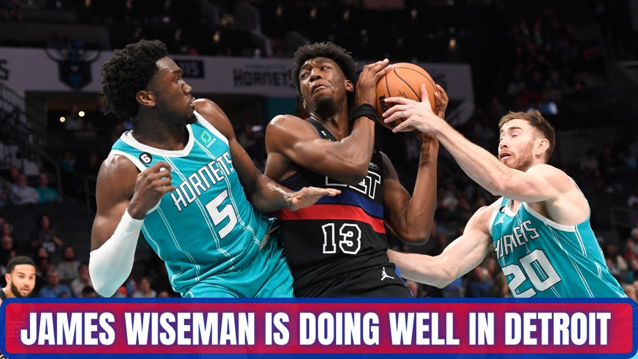 James Wiseman is playing great for the Detroit Pistons YouTube