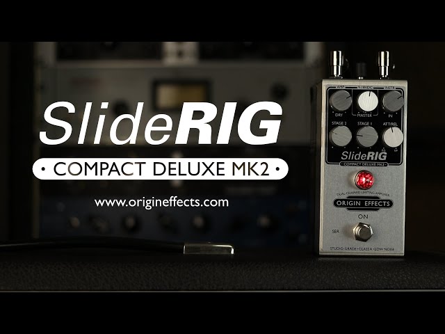 Origin Effects SlideRIG Compact Deluxe MK2 Compressor Pedal