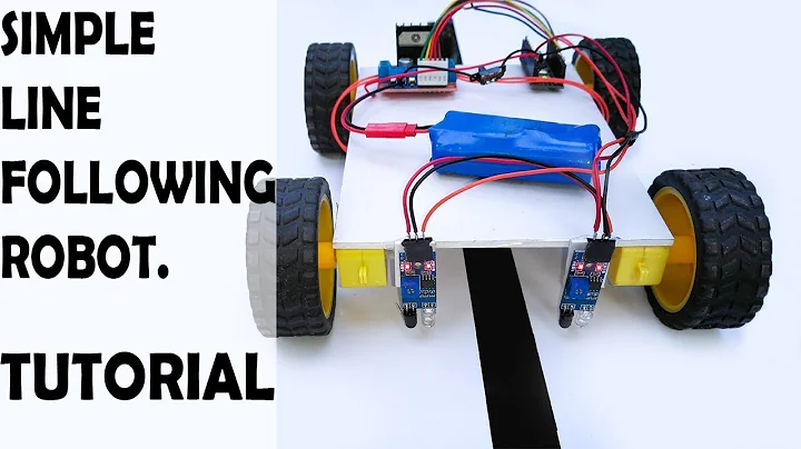 Line Follower Robot using Arduino UNO, IR sensor and L298 motor driver