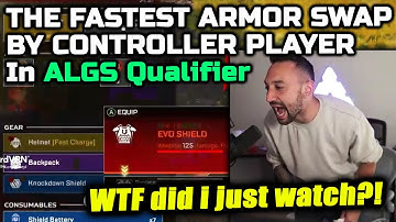 🔺 THE FASTEST ARMOR SWAP BY CONTROLLER PLAYER In Final Circle ALGS Qualifier Semifinals #2 09-26