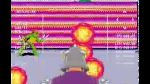 Teenage Mutant Ninjas Turtles 4 - Turtles in Time (Hard) [Stage 4] Technodrome Let