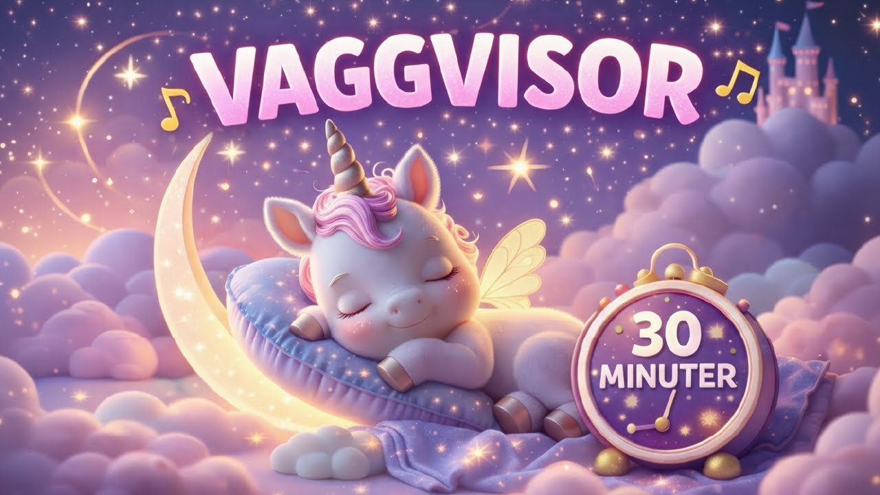 Svenska vaggvisor – 30 minuter av kända svenska vaggvisor