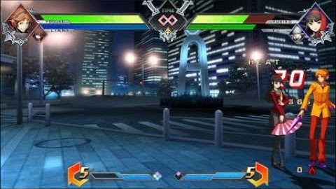 BBTAG demo: Yosuke combo with Linne assist #5.5